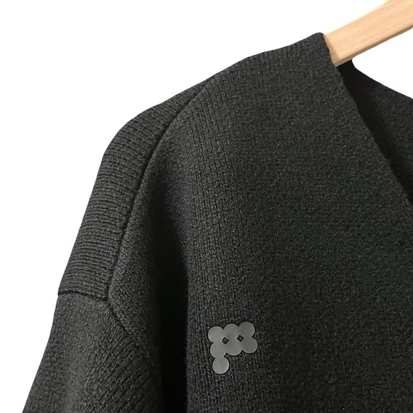 Pangaia Cashmere Wool Button‎ Oversized Sustainable Recycled Cardigan Sz Xs - Picture 6 of 11